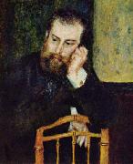 Alfred Sisley Portrait d Alfred Sisley oil painting